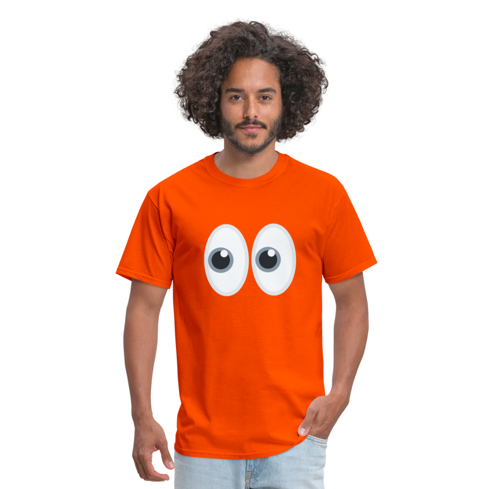 👀 Eyes (Twemoji) Unisex Classic T-Shirt - orange