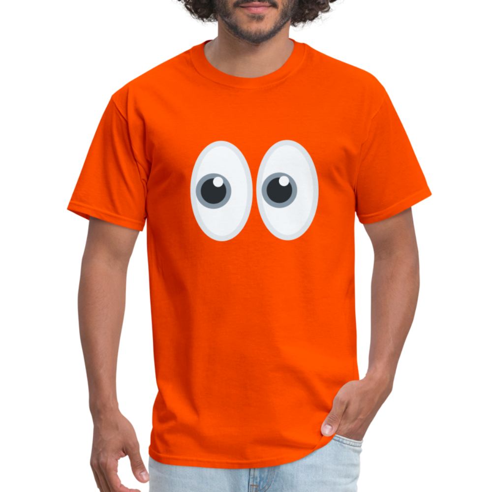 👀 Eyes (Twemoji) Unisex Classic T-Shirt - orange