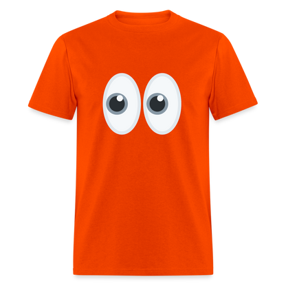 👀 Eyes (Twemoji) Unisex Classic T-Shirt - orange
