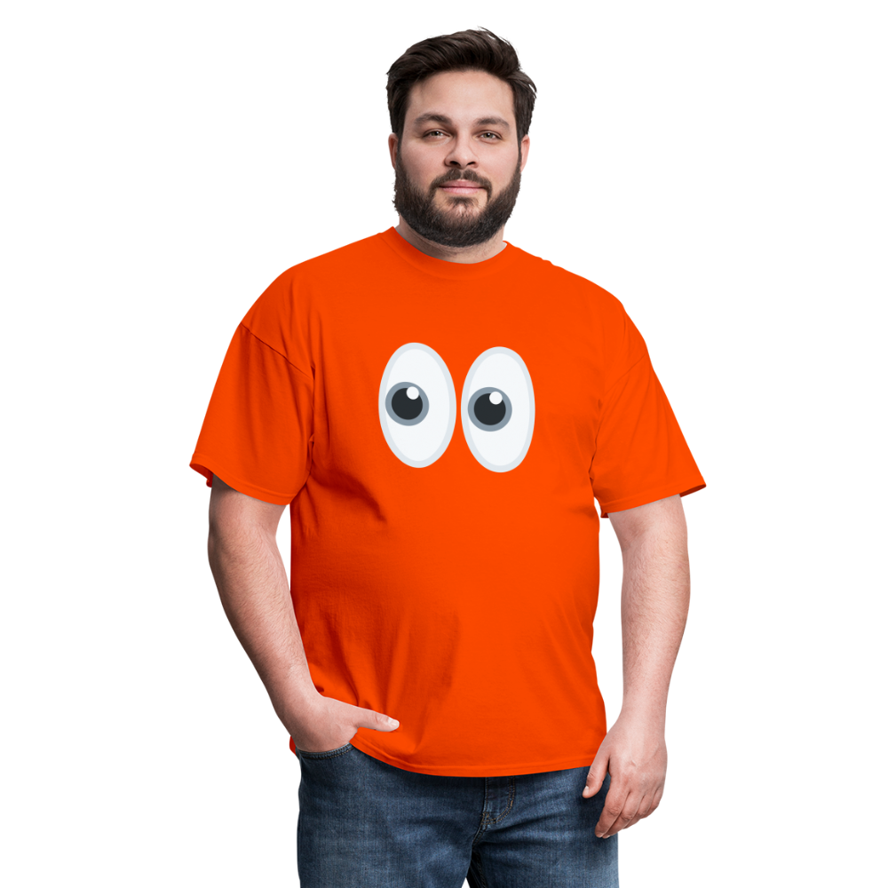 👀 Eyes (Twemoji) Unisex Classic T-Shirt - orange