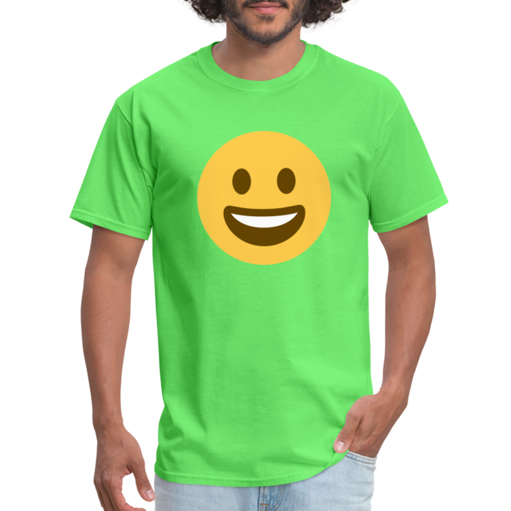 😀 Grinning Face (Twemoji) Unisex Classic T-Shirt - kiwi