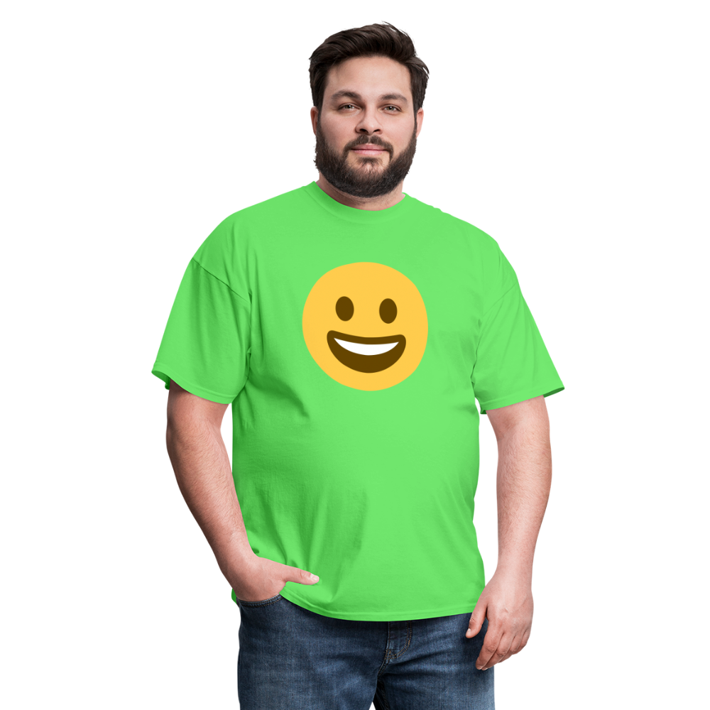 😀 Grinning Face (Twemoji) Unisex Classic T-Shirt - kiwi