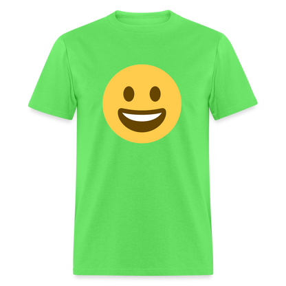 😀 Grinning Face (Twemoji) Unisex Classic T-Shirt - kiwi