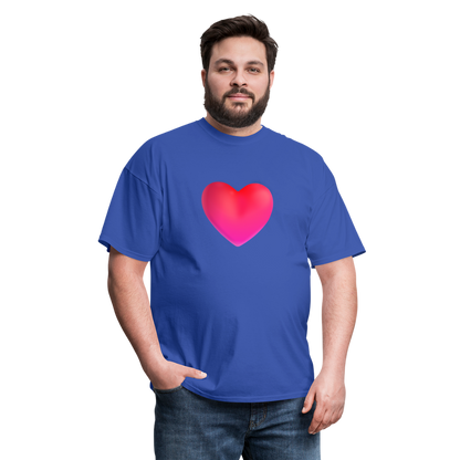 ❤️ Red Heart (Microsoft Fluent) Unisex Classic T-Shirt - royal blue