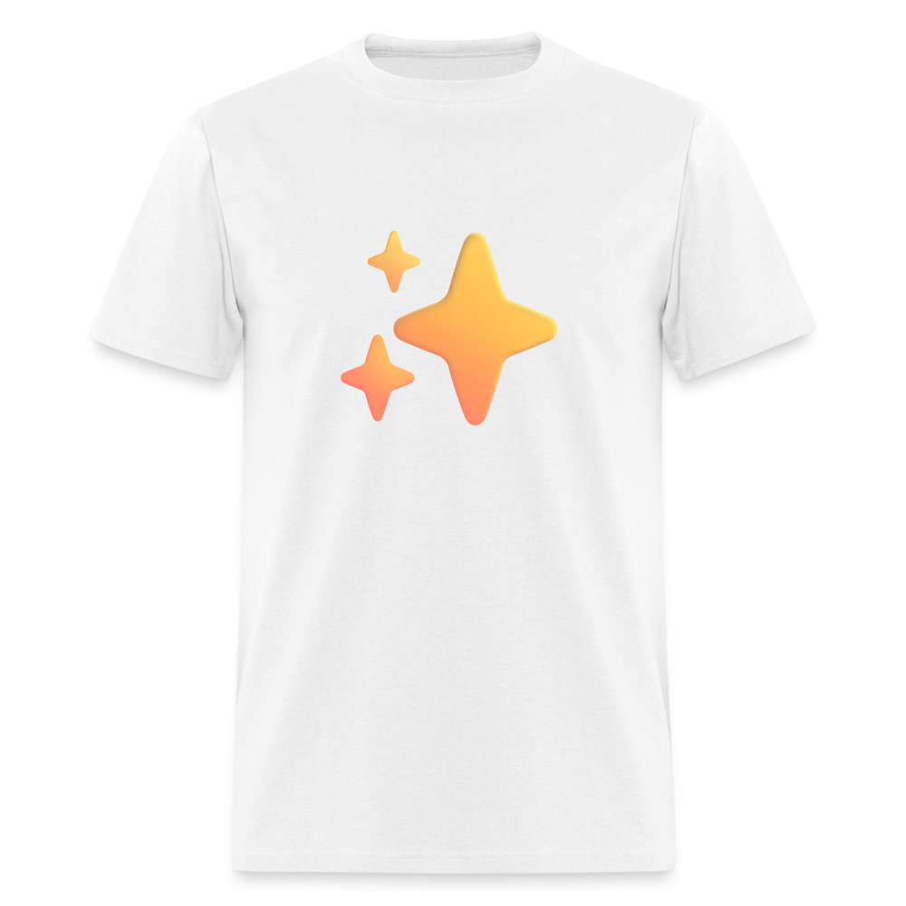 ✨ Sparkles (Microsoft Fluent) Unisex Classic T-Shirt - white