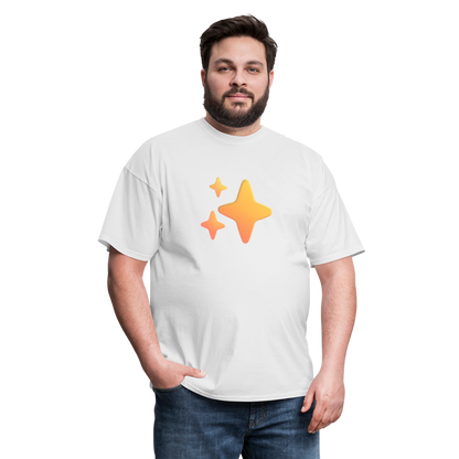 ✨ Sparkles (Microsoft Fluent) Unisex Classic T-Shirt - white