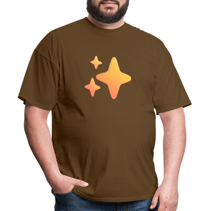 ✨ Sparkles (Microsoft Fluent) Unisex Classic T-Shirt - brown