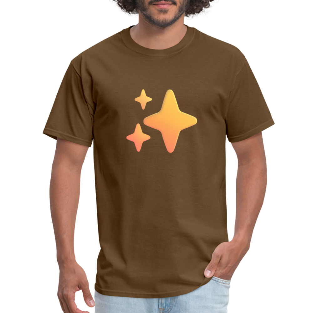 ✨ Sparkles (Microsoft Fluent) Unisex Classic T-Shirt - brown