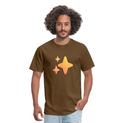 ✨ Sparkles (Microsoft Fluent) Unisex Classic T-Shirt - brown
