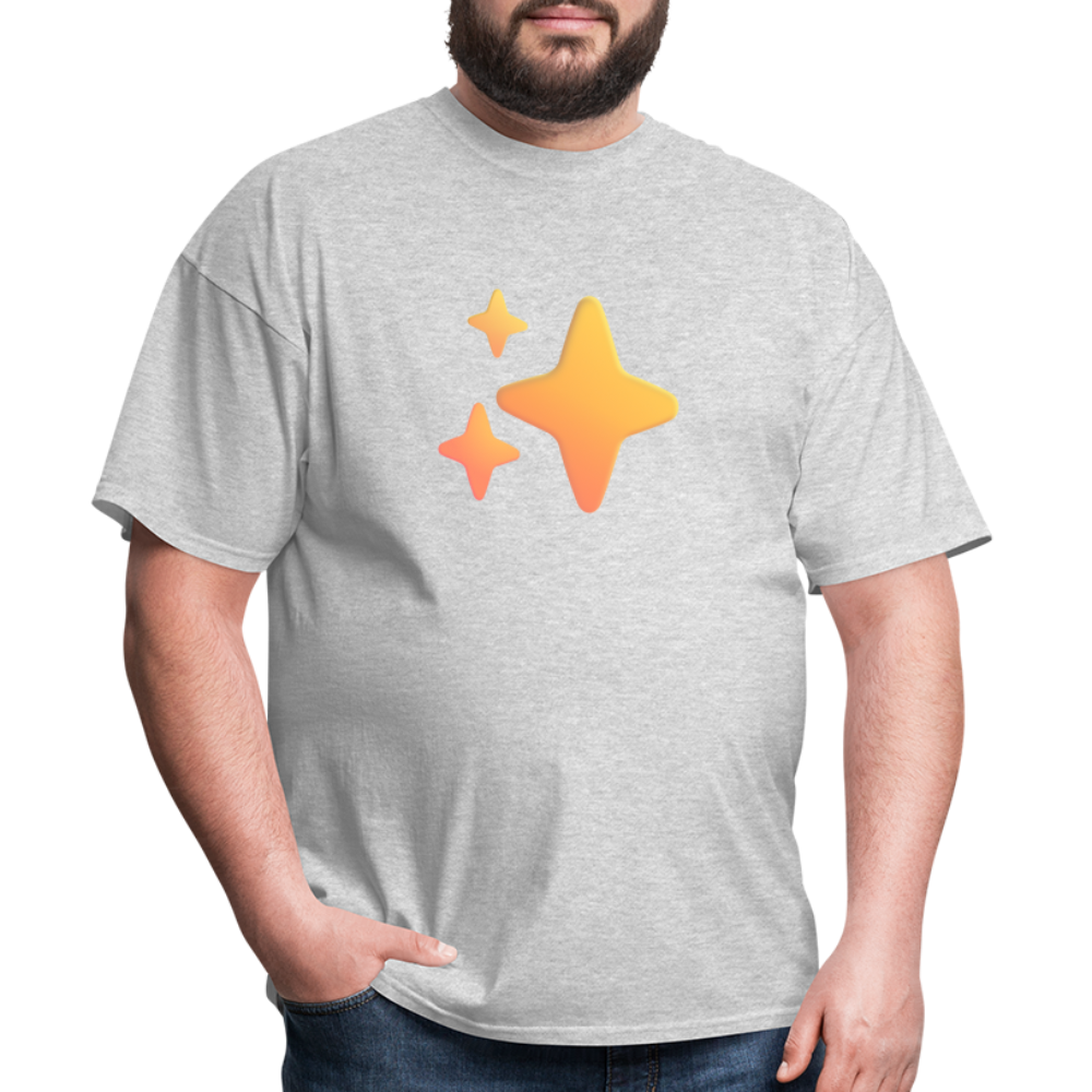 ✨ Sparkles (Microsoft Fluent) Unisex Classic T-Shirt - heather gray