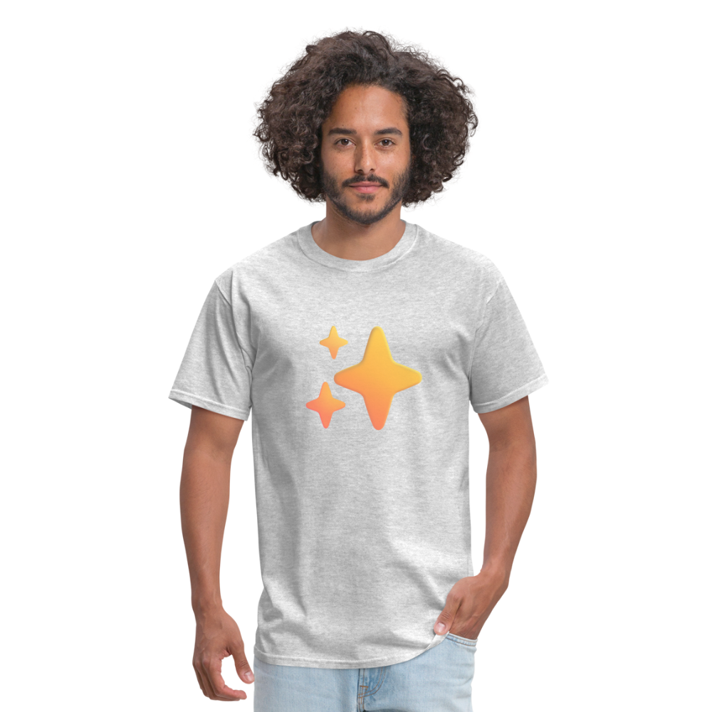 ✨ Sparkles (Microsoft Fluent) Unisex Classic T-Shirt - heather gray