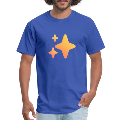 ✨ Sparkles (Microsoft Fluent) Unisex Classic T-Shirt - royal blue