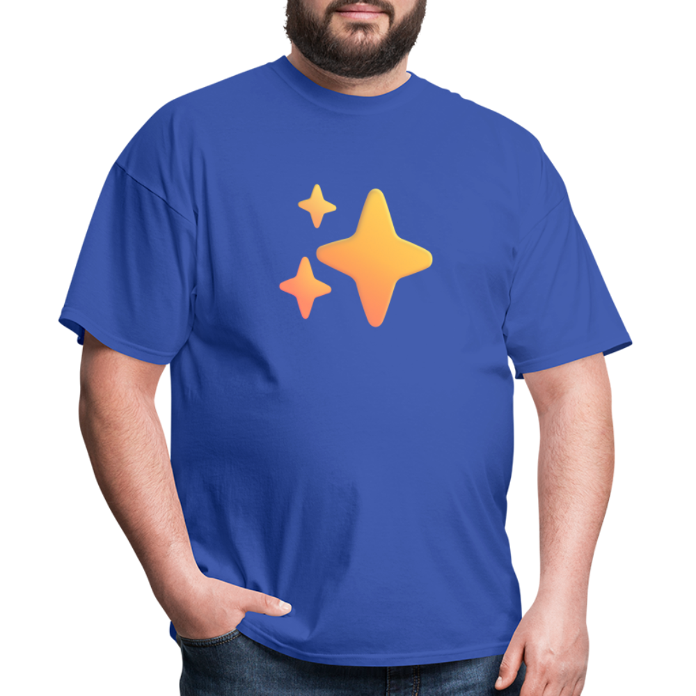 ✨ Sparkles (Microsoft Fluent) Unisex Classic T-Shirt - royal blue