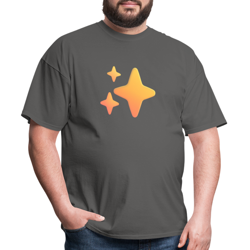 ✨ Sparkles (Microsoft Fluent) Unisex Classic T-Shirt - charcoal
