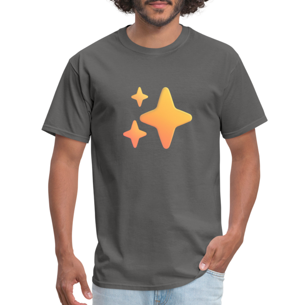 ✨ Sparkles (Microsoft Fluent) Unisex Classic T-Shirt - charcoal