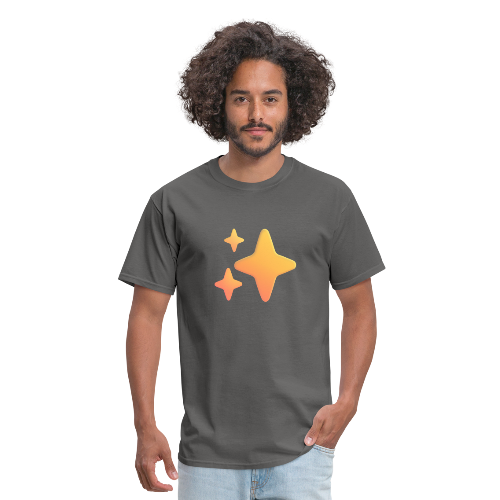✨ Sparkles (Microsoft Fluent) Unisex Classic T-Shirt - charcoal