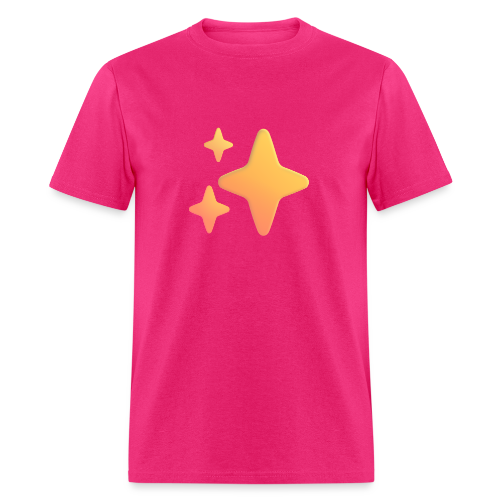 ✨ Sparkles (Microsoft Fluent) Unisex Classic T-Shirt - fuchsia