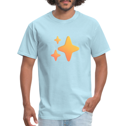 ✨ Sparkles (Microsoft Fluent) Unisex Classic T-Shirt - powder blue