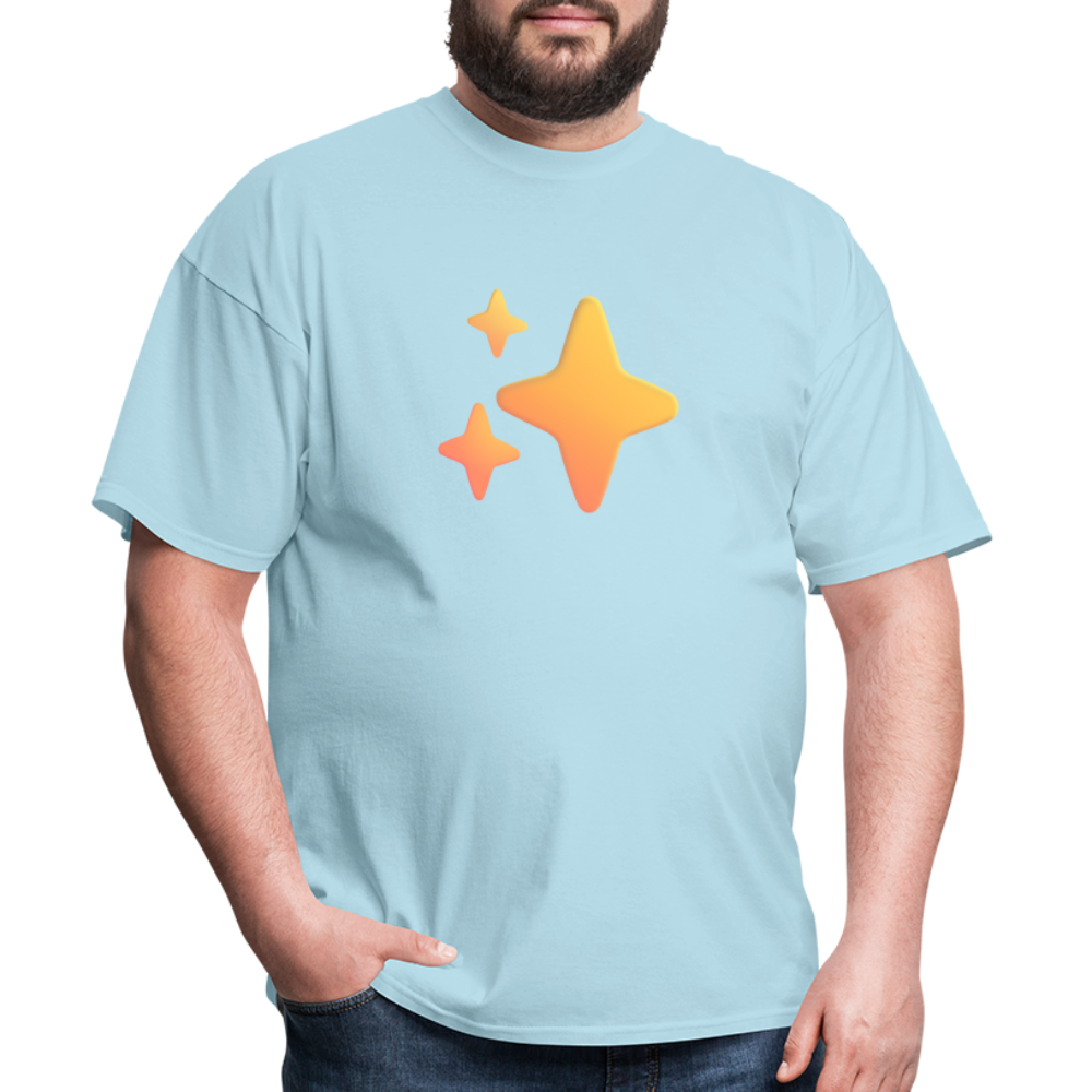 ✨ Sparkles (Microsoft Fluent) Unisex Classic T-Shirt - powder blue