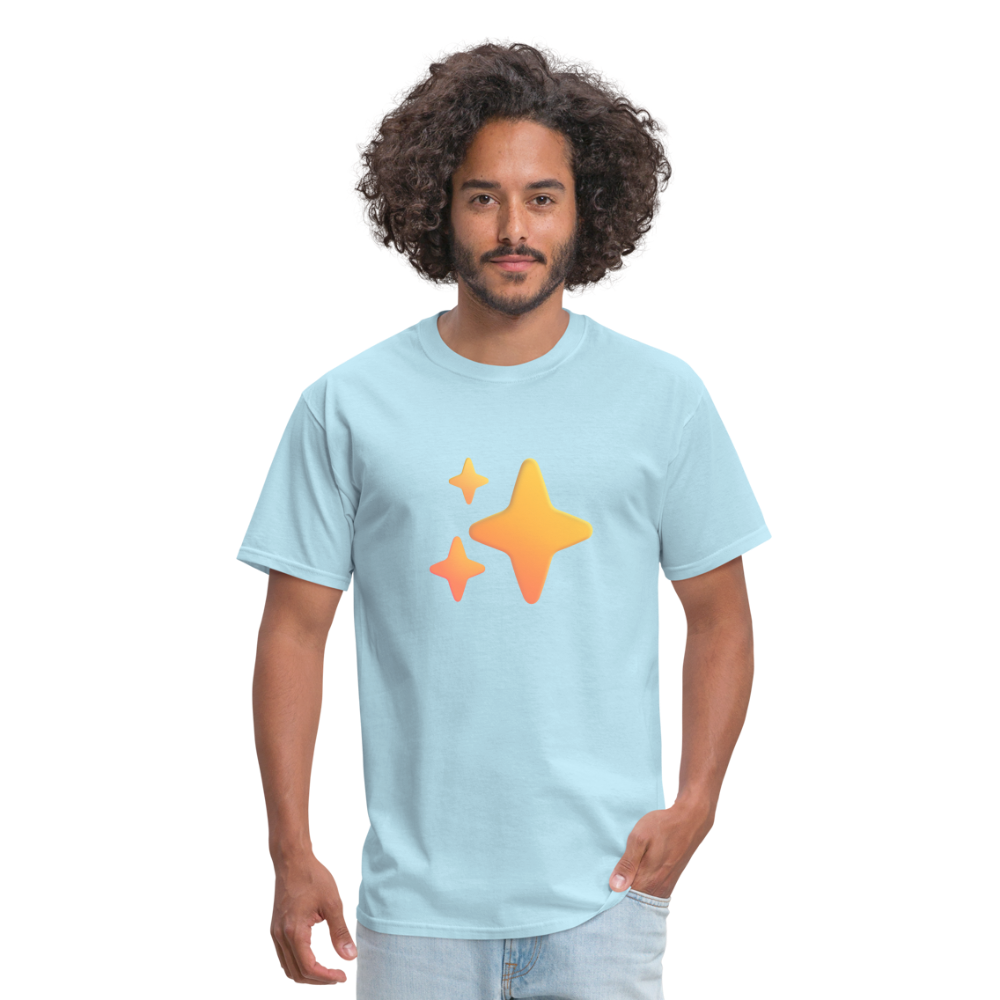 ✨ Sparkles (Microsoft Fluent) Unisex Classic T-Shirt - powder blue