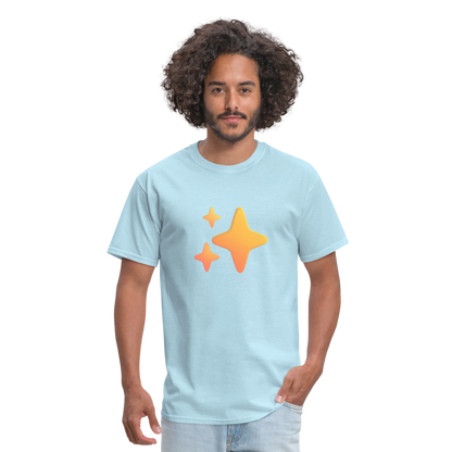 ✨ Sparkles (Microsoft Fluent) Unisex Classic T-Shirt - powder blue