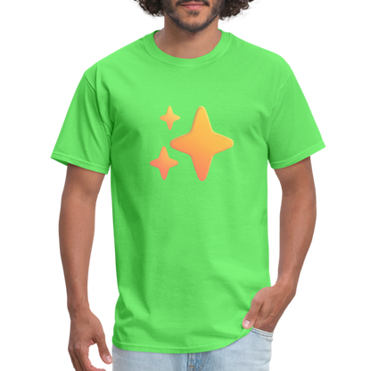 ✨ Sparkles (Microsoft Fluent) Unisex Classic T-Shirt - kiwi