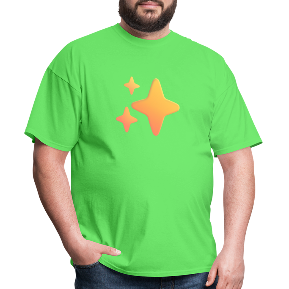 ✨ Sparkles (Microsoft Fluent) Unisex Classic T-Shirt - kiwi