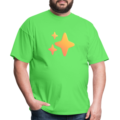 ✨ Sparkles (Microsoft Fluent) Unisex Classic T-Shirt - kiwi