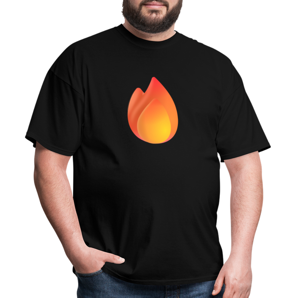 🔥 Fire (Microsoft Fluent) Unisex Classic T-Shirt - black