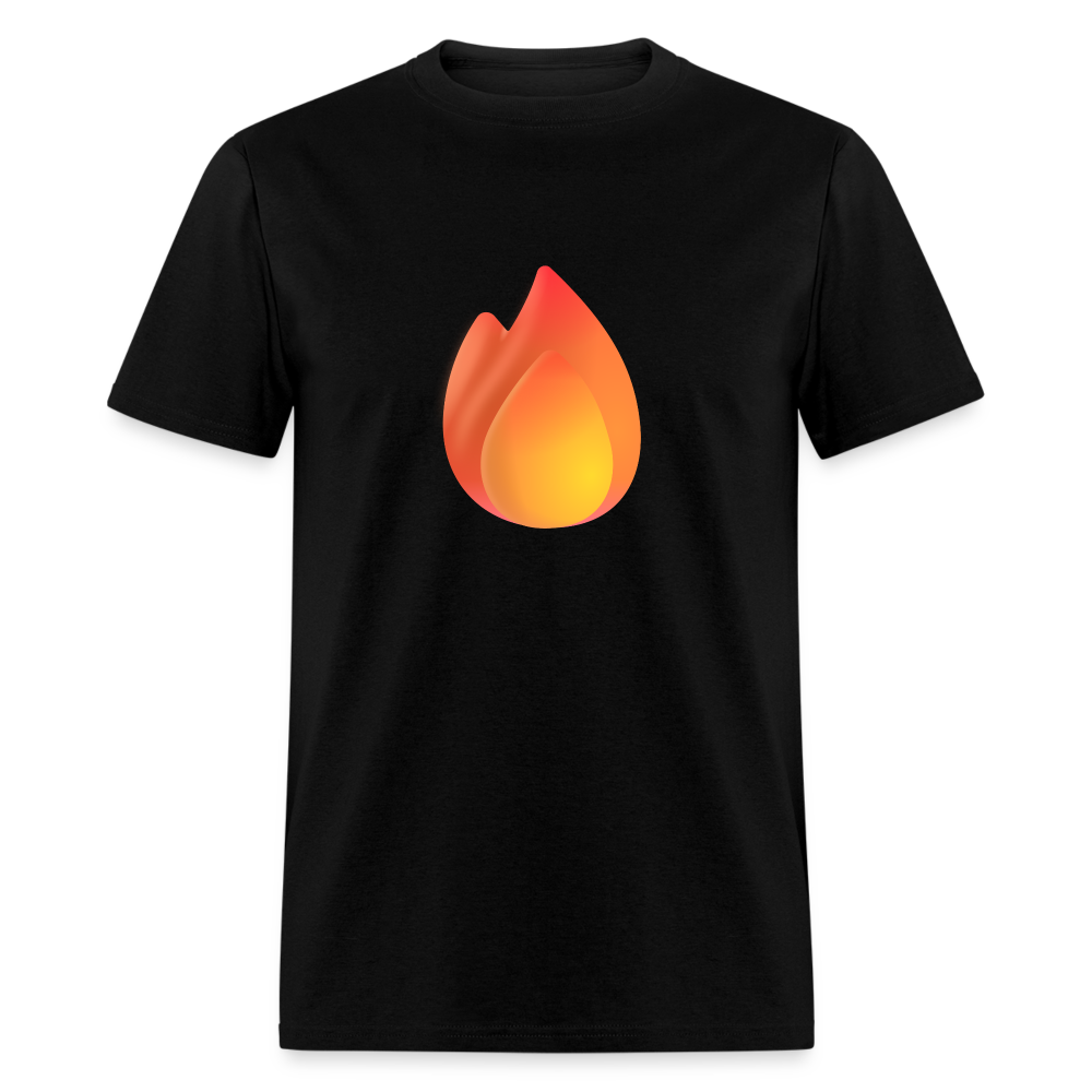 🔥 Fire (Microsoft Fluent) Unisex Classic T-Shirt - black