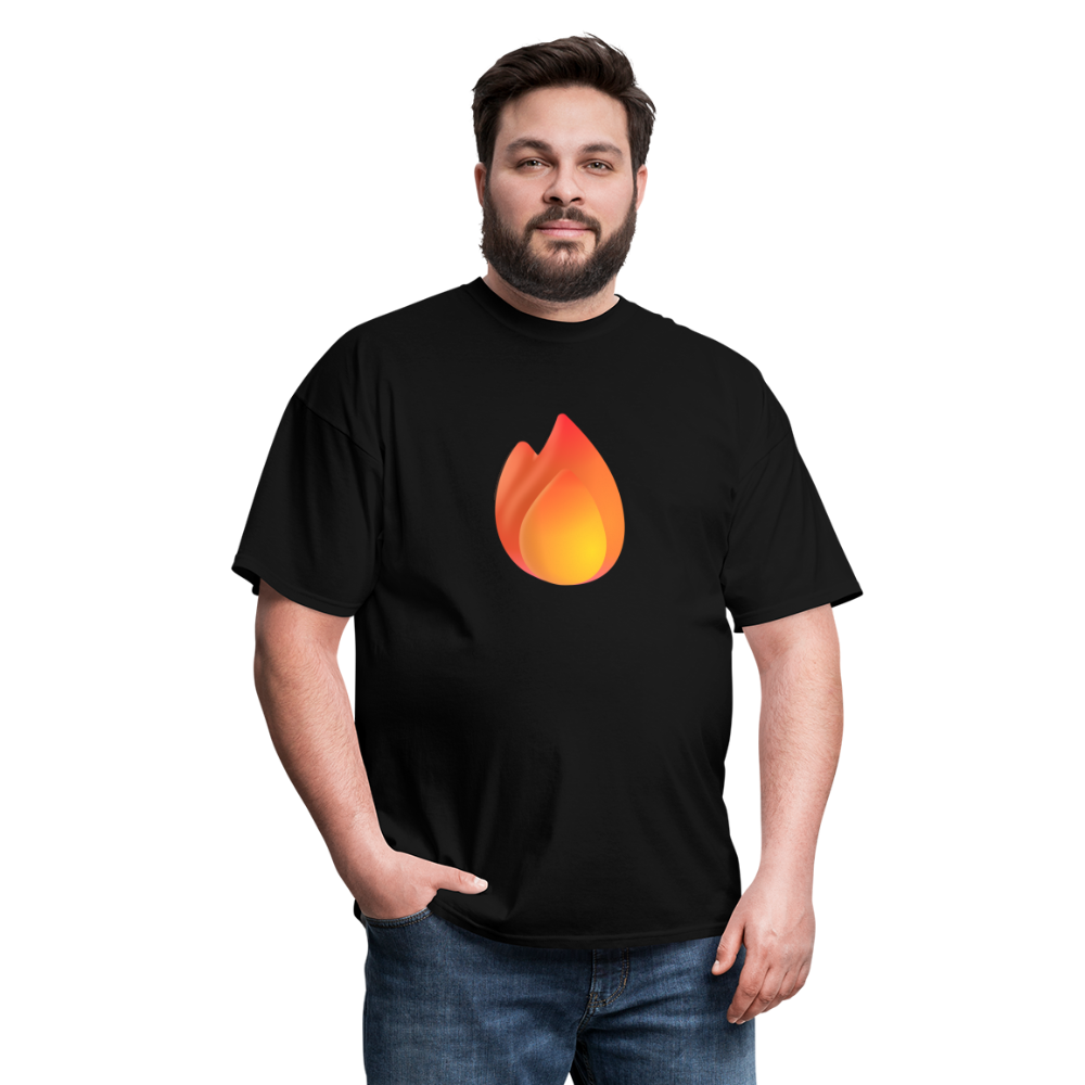 🔥 Fire (Microsoft Fluent) Unisex Classic T-Shirt - black