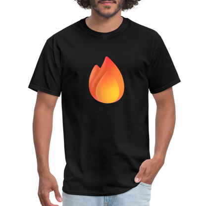 🔥 Fire (Microsoft Fluent) Unisex Classic T-Shirt - black