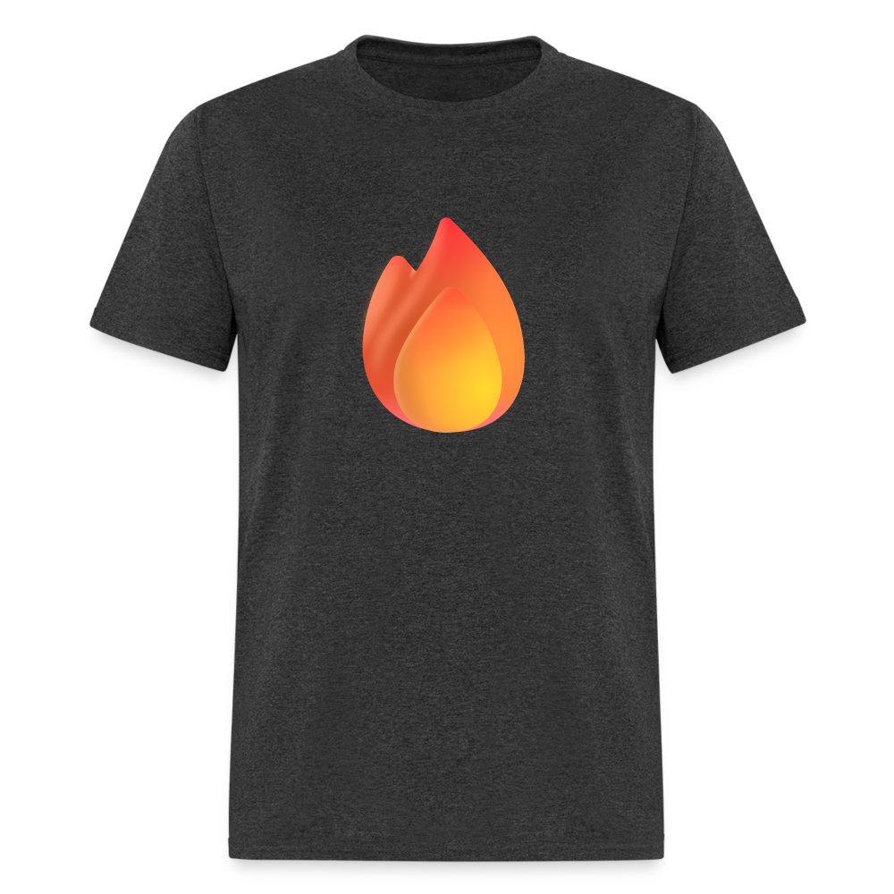 🔥 Fire (Microsoft Fluent) Unisex Classic T-Shirt - heather black