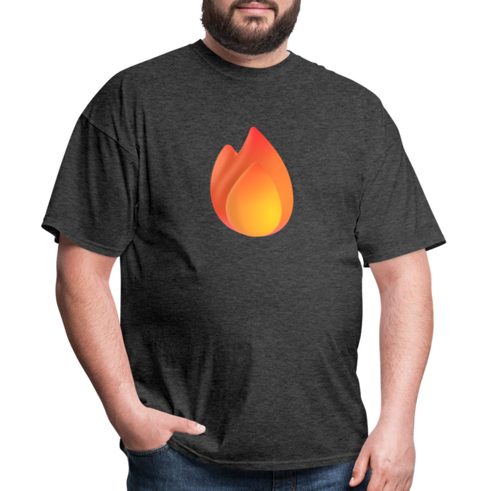 🔥 Fire (Microsoft Fluent) Unisex Classic T-Shirt - heather black