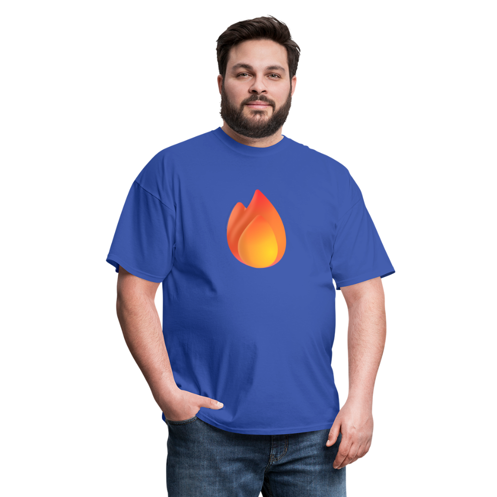 🔥 Fire (Microsoft Fluent) Unisex Classic T-Shirt - royal blue