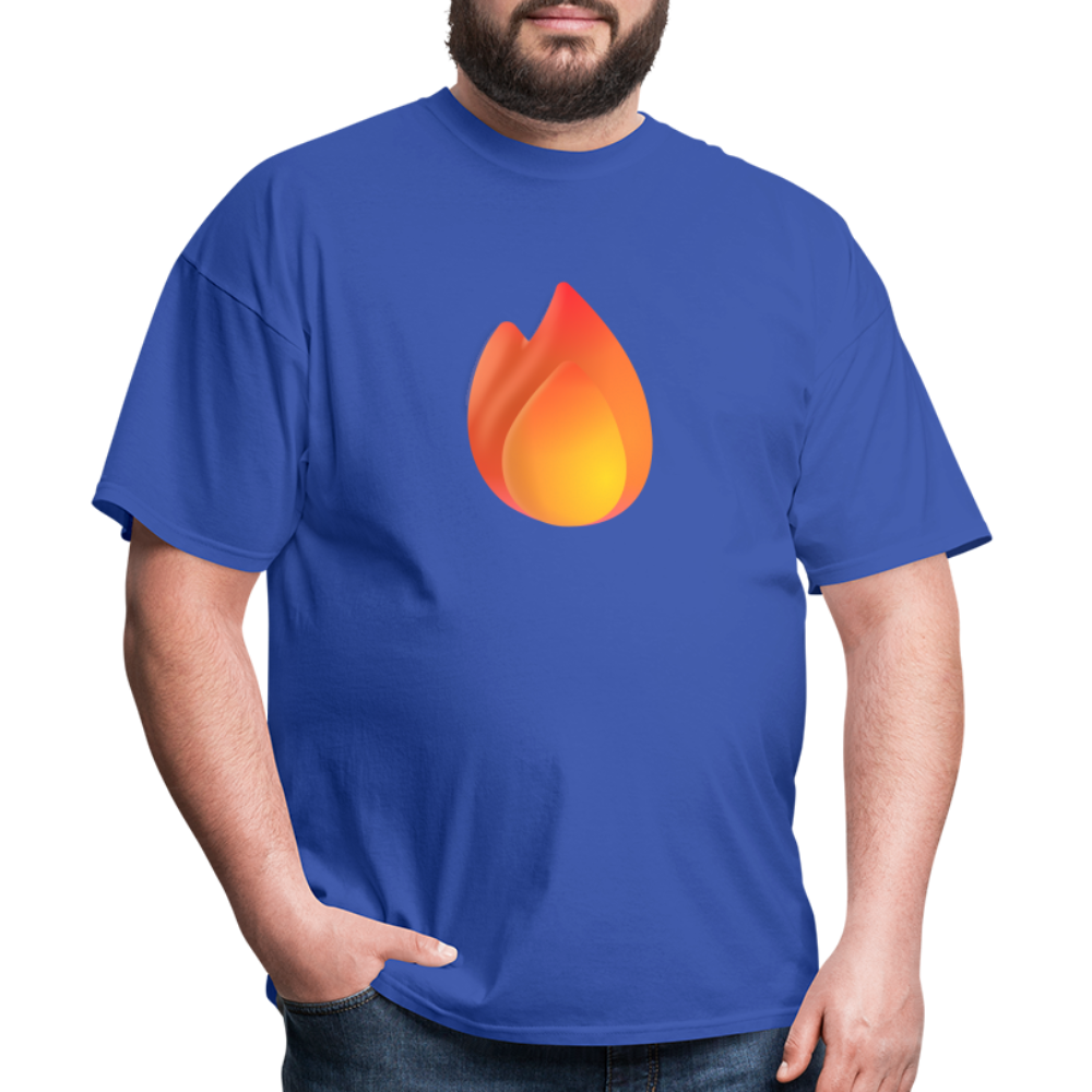 🔥 Fire (Microsoft Fluent) Unisex Classic T-Shirt - royal blue