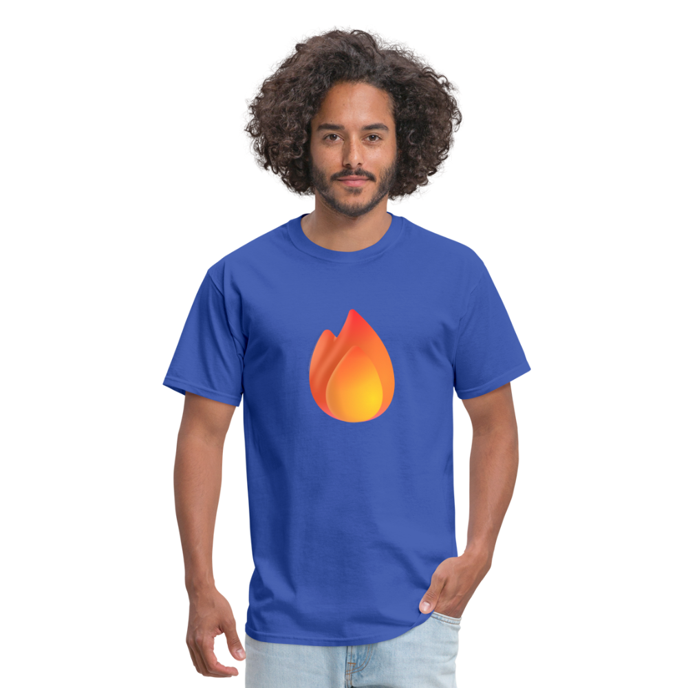 🔥 Fire (Microsoft Fluent) Unisex Classic T-Shirt - royal blue