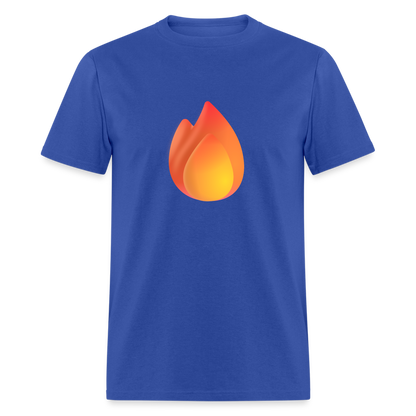 🔥 Fire (Microsoft Fluent) Unisex Classic T-Shirt - royal blue