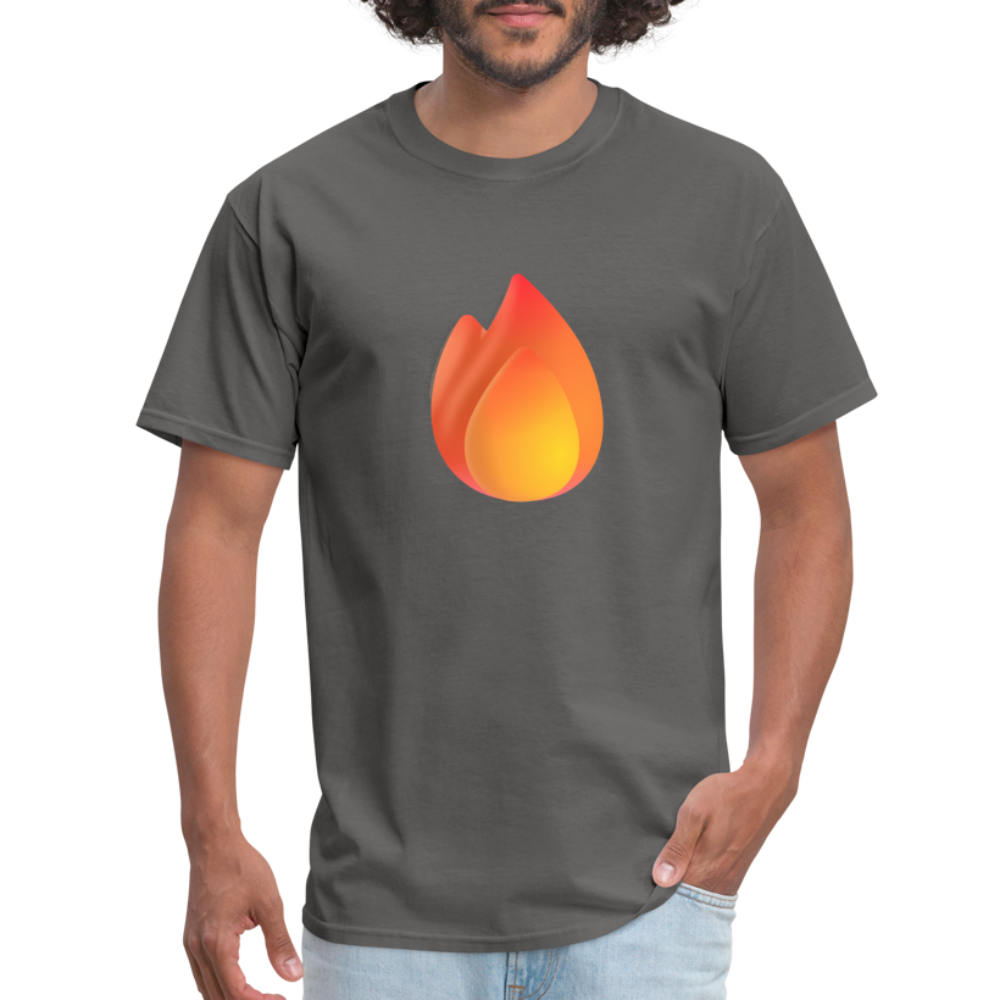 🔥 Fire (Microsoft Fluent) Unisex Classic T-Shirt - charcoal