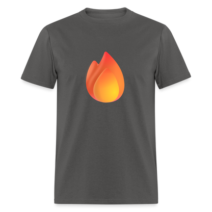 🔥 Fire (Microsoft Fluent) Unisex Classic T-Shirt - charcoal