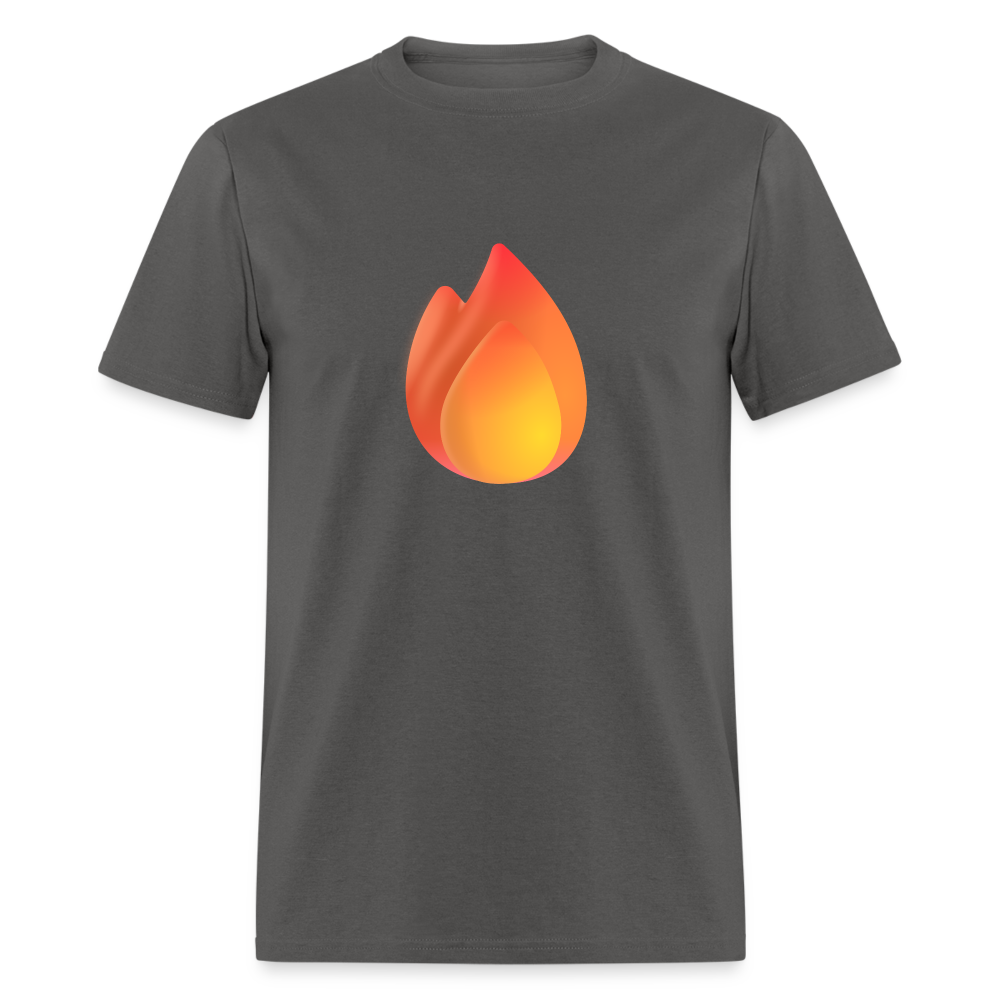 🔥 Fire (Microsoft Fluent) Unisex Classic T-Shirt - charcoal