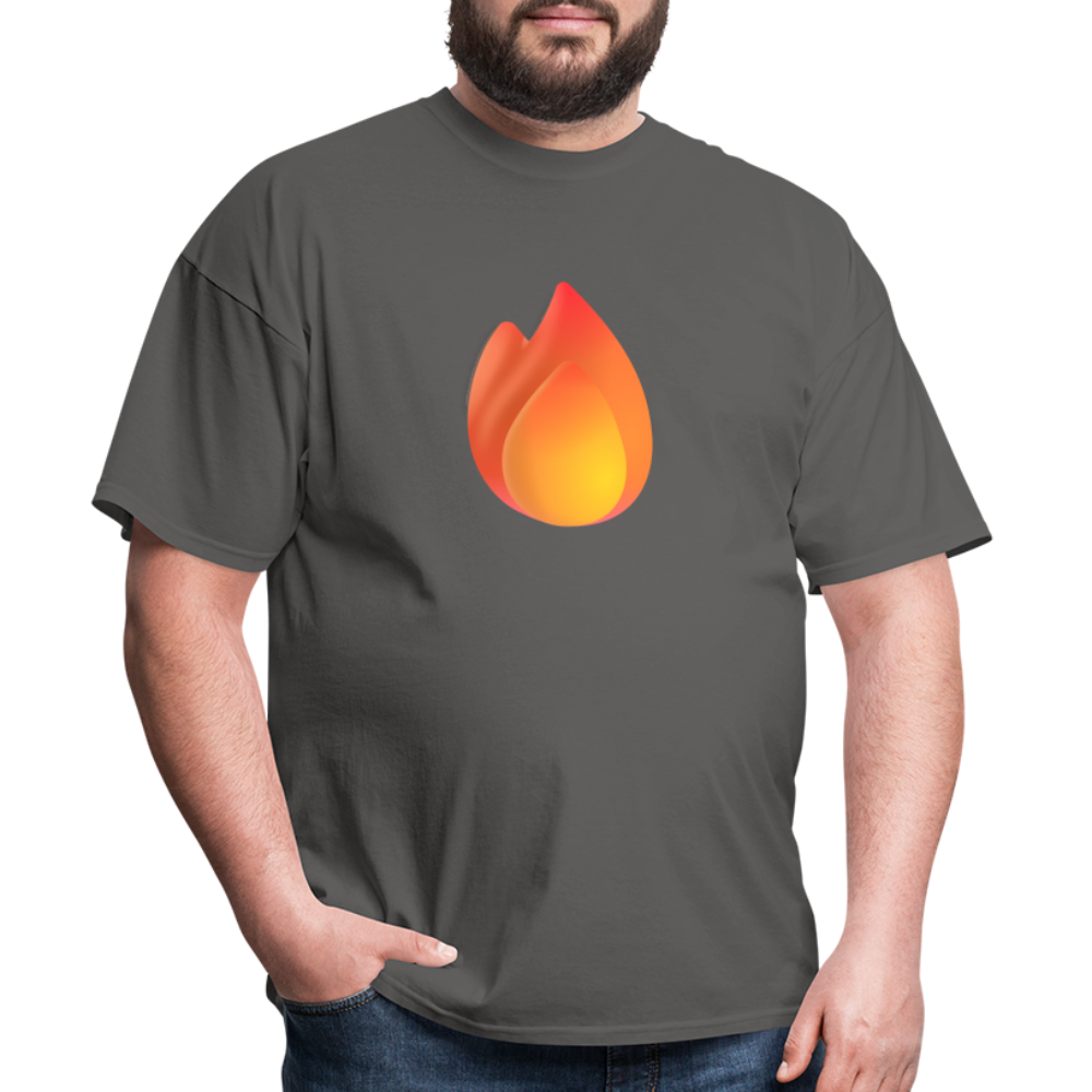 🔥 Fire (Microsoft Fluent) Unisex Classic T-Shirt - charcoal