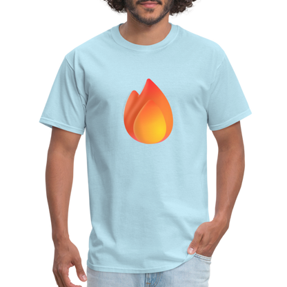 🔥 Fire (Microsoft Fluent) Unisex Classic T-Shirt - powder blue