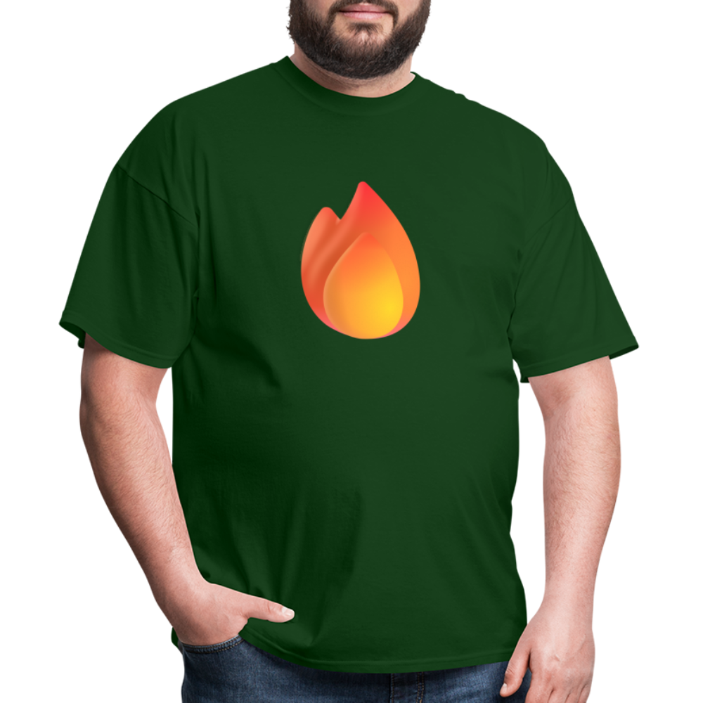 🔥 Fire (Microsoft Fluent) Unisex Classic T-Shirt - forest green