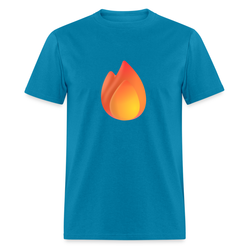 🔥 Fire (Microsoft Fluent) Unisex Classic T-Shirt - turquoise