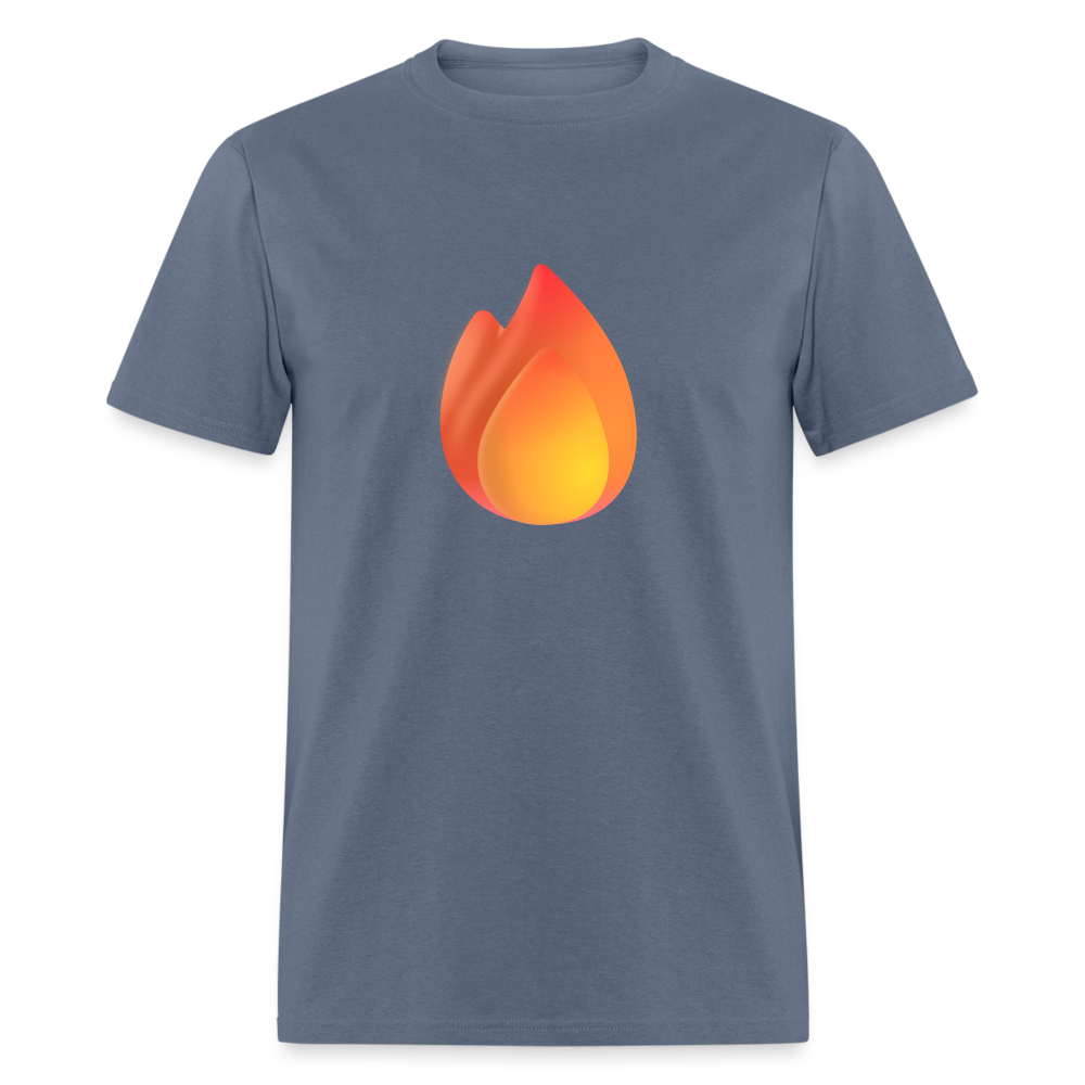 🔥 Fire (Microsoft Fluent) Unisex Classic T-Shirt - denim