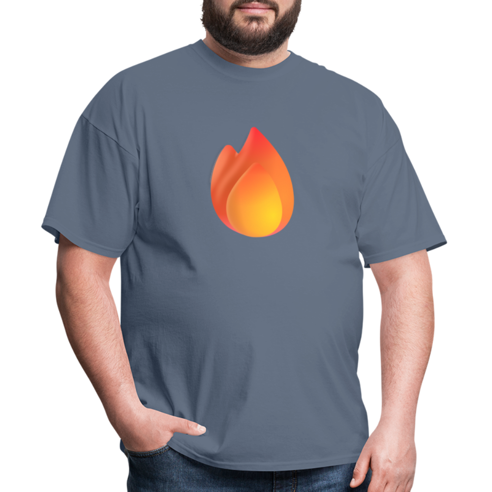 🔥 Fire (Microsoft Fluent) Unisex Classic T-Shirt - denim