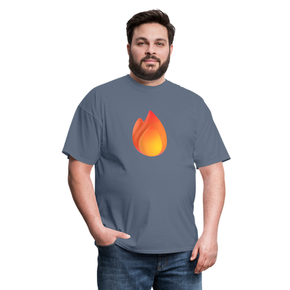 🔥 Fire (Microsoft Fluent) Unisex Classic T-Shirt - denim