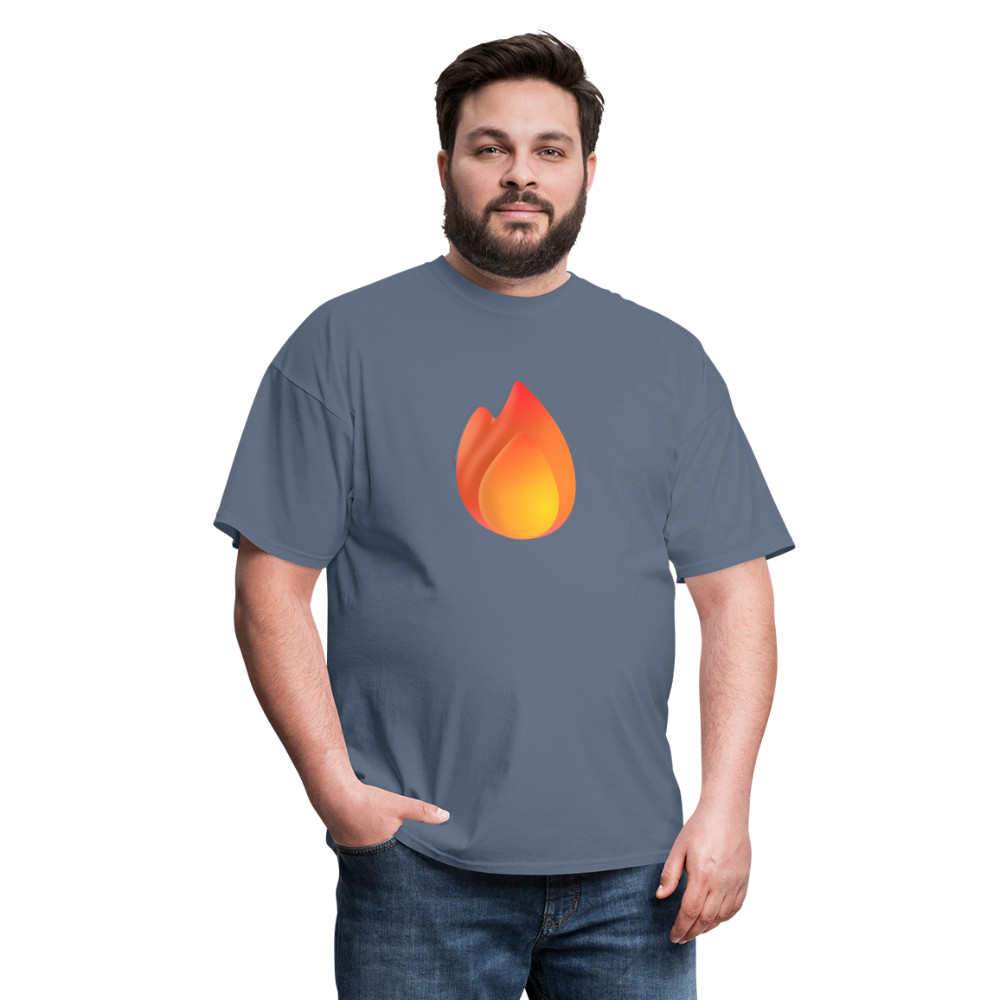 🔥 Fire (Microsoft Fluent) Unisex Classic T-Shirt - denim