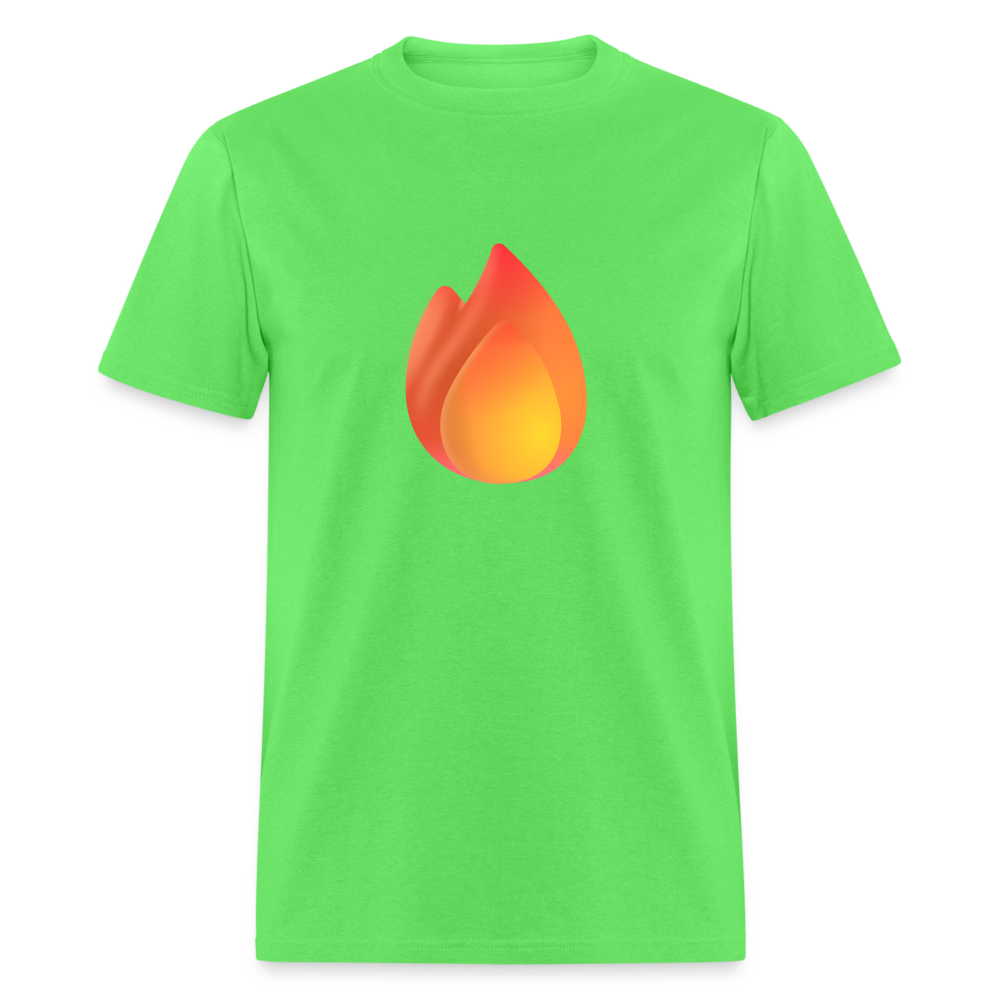 🔥 Fire (Microsoft Fluent) Unisex Classic T-Shirt - kiwi